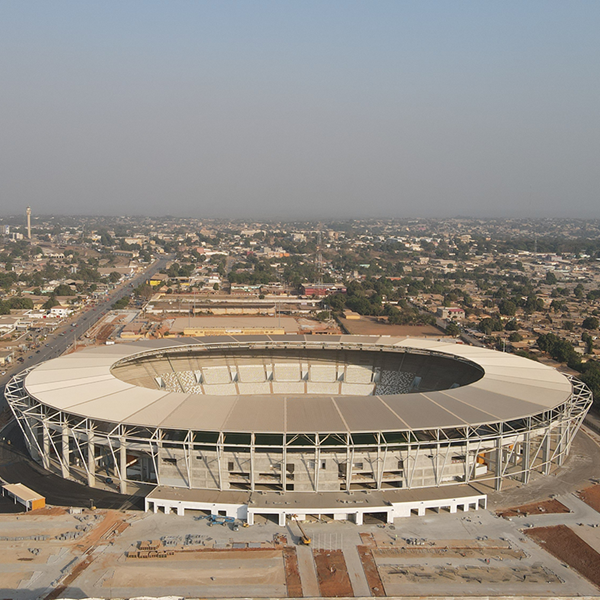Estádio da Paz em Bouaké - CAN 2023